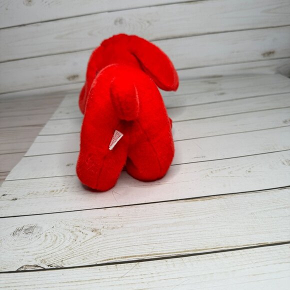 Ty Beanie Buddies Rover The Red Dog 12" Plush Stuffed Animal 1998 - Picture 4 of 9